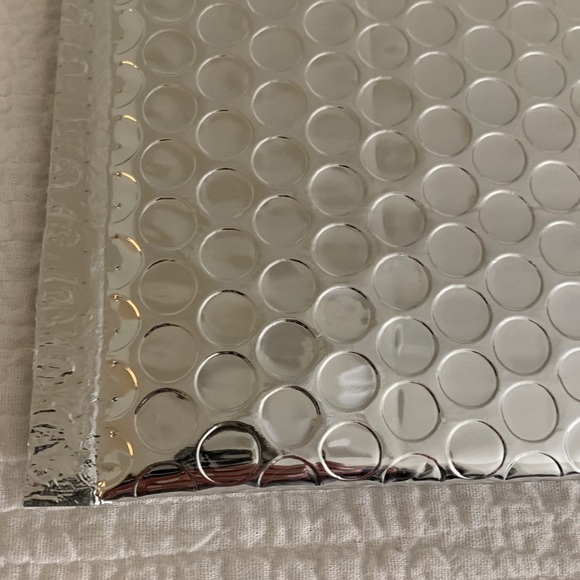 15 silver bubble mailers self adhesive in silver bubble!! - Picture 4 of 6